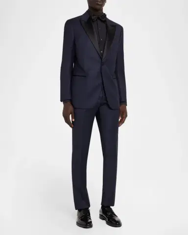 Emporio Armani Men's Wool G Line Slim Two-Piece Suit | Thumbnail 2 Emporio Armani Men's Wool G Line Slim Two-Piece Suit | Thumbnail 2