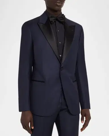 Emporio Armani Men's Wool G Line Slim Two-Piece Suit | Thumbnail 4 Emporio Armani Men's Wool G Line Slim Two-Piece Suit | Thumbnail 4