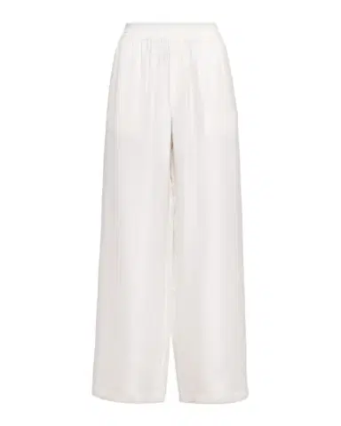 Lisa Yang Silk Twill Wide-Leg Trousers | Thumbnail 1 Lisa Yang Silk Twill Wide-Leg Trousers | Thumbnail 1