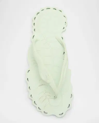 Zimmermann Seafoam Thong Sandals | Thumbnail 3 Zimmermann Seafoam Thong Sandals | Thumbnail 3