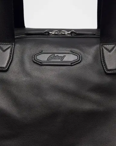 Brioni Men's Nappa Leather Duffle Bag | Thumbnail 5 Brioni Men's Nappa Leather Duffle Bag | Thumbnail 5