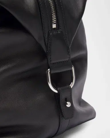Brioni Men's Nappa Leather Duffle Bag | Thumbnail 7 Brioni Men's Nappa Leather Duffle Bag | Thumbnail 7