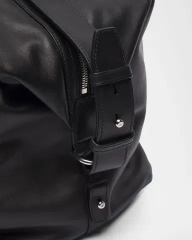 Brioni Men's Nappa Leather Duffle Bag | Thumbnail 8 Brioni Men's Nappa Leather Duffle Bag | Thumbnail 8
