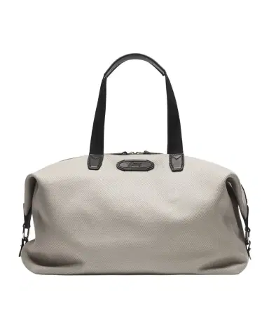 Brioni Men's Durable Canvas Duffle Bag | Thumbnail 1 Brioni Men's Durable Canvas Duffle Bag | Thumbnail 1