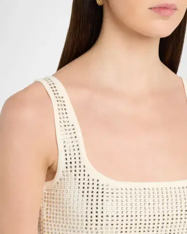Retrofête Marzia Embellished Tank Top | Thumbnail 5 Retrofête Marzia Embellished Tank Top | Thumbnail 5