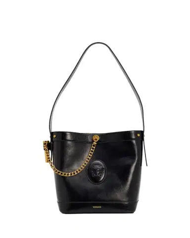 Versace Medusa Leather Bucket Bag | Thumbnail 1 Versace Medusa Leather Bucket Bag | Thumbnail 1