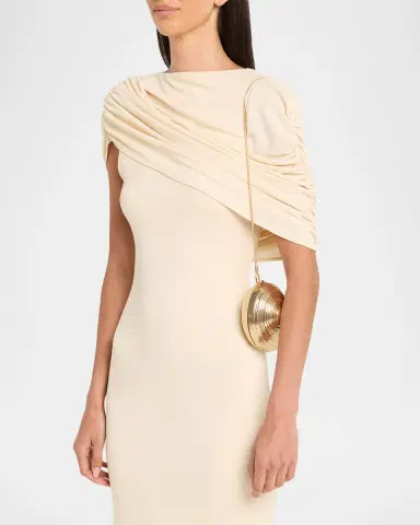 Simkhai Marion Metal Shell Crossbody Clutch | Thumbnail 2 Simkhai Marion Metal Shell Crossbody Clutch | Thumbnail 2