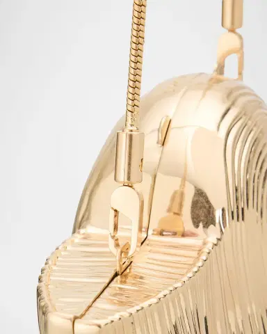 Simkhai Marion Metal Shell Crossbody Clutch | Thumbnail 6 Simkhai Marion Metal Shell Crossbody Clutch | Thumbnail 6
