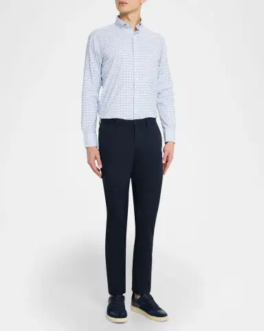 Peter Millar Men's Casey Performance Twill Plaid Sport Shirt | Thumbnail 2 Peter Millar Men's Casey Performance Twill Plaid Sport Shirt | Thumbnail 2