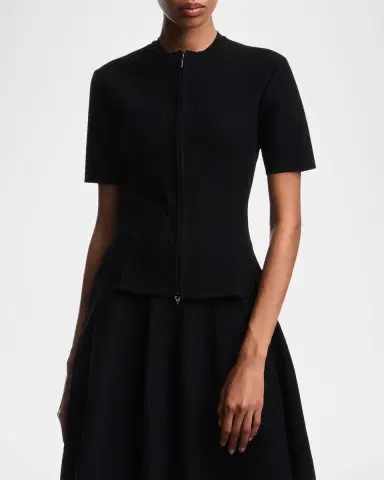 Emporio Armani Cable-Embellished Knit Jacket | Thumbnail 4 Emporio Armani Cable-Embellished Knit Jacket | Thumbnail 4