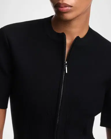 Emporio Armani Cable-Embellished Knit Jacket | Thumbnail 5 Emporio Armani Cable-Embellished Knit Jacket | Thumbnail 5