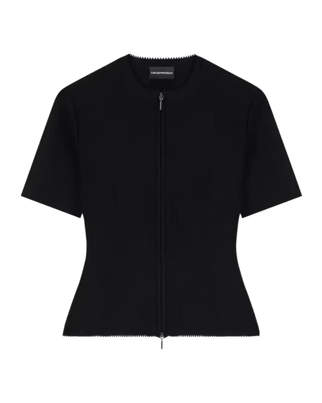 Cable-Embellished Knit Jacket Cable-Embellished Knit Jacket