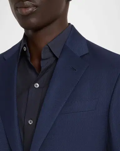 Giorgio Armani Men's Soft Virgin Wool Two-Piece Suit | Thumbnail 6 Giorgio Armani Men's Soft Virgin Wool Two-Piece Suit | Thumbnail 6