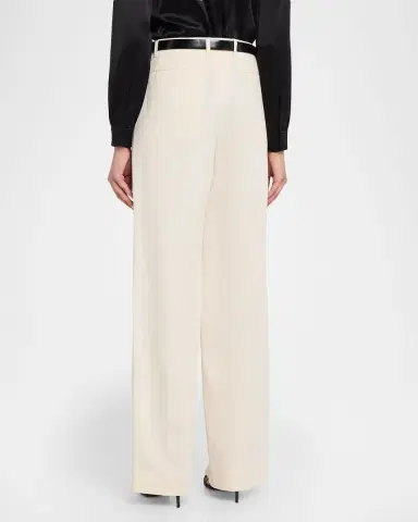 Dolce & Gabbana Rustic Cotton-Linen Canvas Straight-Leg Pants | Thumbnail 2 Dolce & Gabbana Rustic Cotton-Linen Canvas Straight-Leg Pants | Thumbnail 2