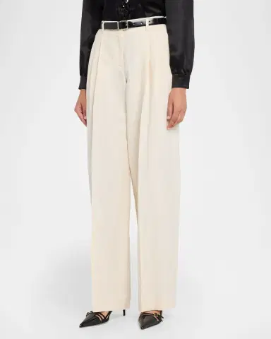 Dolce & Gabbana Rustic Cotton-Linen Canvas Straight-Leg Pants | Thumbnail 3 Dolce & Gabbana Rustic Cotton-Linen Canvas Straight-Leg Pants | Thumbnail 3