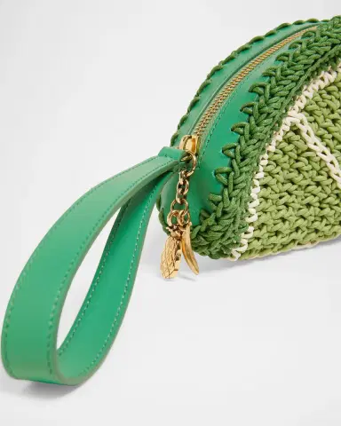 Chloé Tropicus Lime Slice Crochet Pouch Wristlet | Thumbnail 6 Chloé Tropicus Lime Slice Crochet Pouch Wristlet | Thumbnail 6