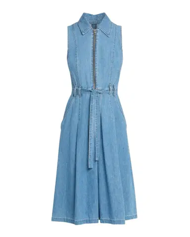 L'AGENCE Kieran Belted Denim Shirtdress | Thumbnail 1 L'AGENCE Kieran Belted Denim Shirtdress | Thumbnail 1