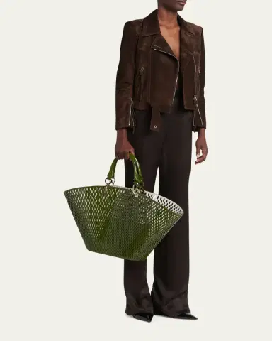 Tom Ford Cut Out Patent Leather Large Tote Bag | Thumbnail 5 Tom Ford Cut Out Patent Leather Large Tote Bag | Thumbnail 5