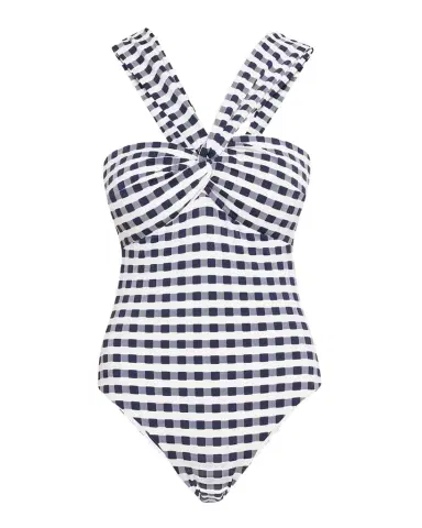 Milly Betsy Cottage Jacquard One-Piece Swimsuit | Thumbnail 1 Milly Betsy Cottage Jacquard One-Piece Swimsuit | Thumbnail 1