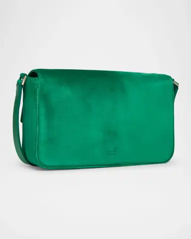 Tom Ford Large T-Clasp Suede Shoulder Bag | Thumbnail 3 Tom Ford Large T-Clasp Suede Shoulder Bag | Thumbnail 3