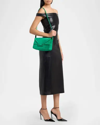 Tom Ford Large T-Clasp Suede Shoulder Bag | Thumbnail 5 Tom Ford Large T-Clasp Suede Shoulder Bag | Thumbnail 5