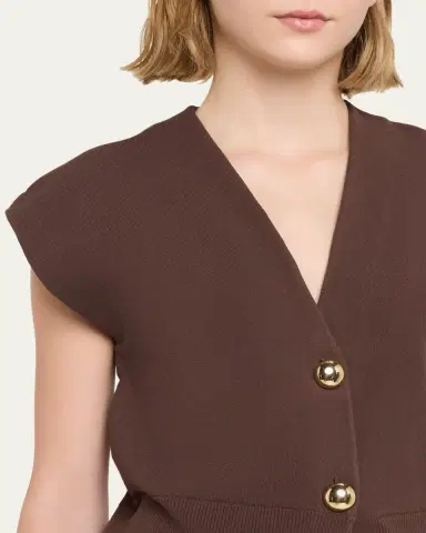 Veronica Beard Isador Knit Vest | Thumbnail 5 Veronica Beard Isador Knit Vest | Thumbnail 5