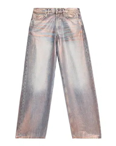 Acne Studios Men 's Glitterized Denim Straight-Leg Jeans | Thumbnail 1 Acne Studios Men 's Glitterized Denim Straight-Leg Jeans | Thumbnail 1