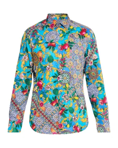 Robert Graham Men 's Northumbria Cotton Button-Down Shirt | Thumbnail 1 Robert Graham Men 's Northumbria Cotton Button-Down Shirt | Thumbnail 1