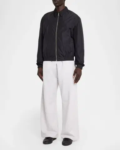 Acne Studios Men's Nylon Logo Shirt Jacket | Thumbnail 2 Acne Studios Men's Nylon Logo Shirt Jacket | Thumbnail 2