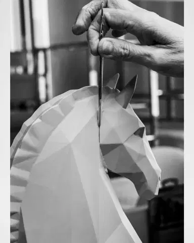 Lladro Origami Horse Sculpture | Thumbnail 5 Lladro Origami Horse Sculpture | Thumbnail 5