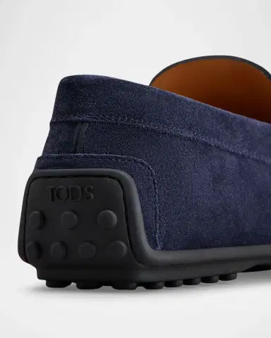 Tod's Men's City Gommino Suede Penny Loafers | Thumbnail 5 Tod's Men's City Gommino Suede Penny Loafers | Thumbnail 5