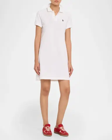 Polo Ralph Lauren Cotton Mesh Polo Dress | Thumbnail 4 Polo Ralph Lauren Cotton Mesh Polo Dress | Thumbnail 4