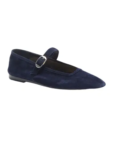 Le Monde Béryl Suede Mary Jane Ballerina Flats | Thumbnail 1 Le Monde Béryl Suede Mary Jane Ballerina Flats | Thumbnail 1
