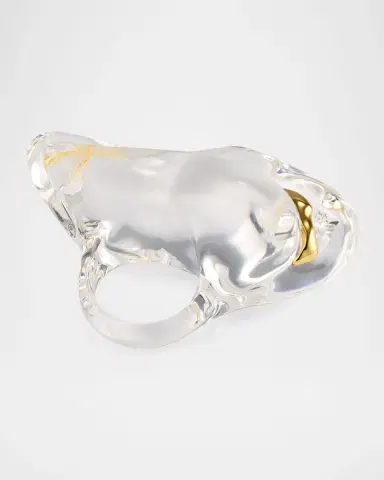 Alexis Bittar Liquid Lucite Wave Ring | Thumbnail 4 Alexis Bittar Liquid Lucite Wave Ring | Thumbnail 4