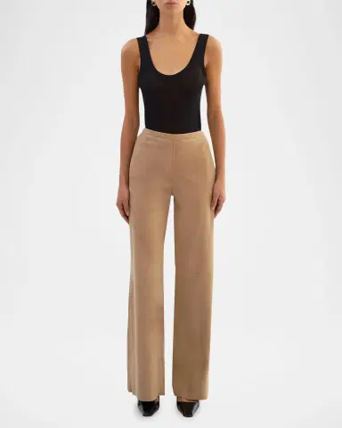LaMarque Elise Suede Wide-Leg Pants | Thumbnail 2 LaMarque Elise Suede Wide-Leg Pants | Thumbnail 2