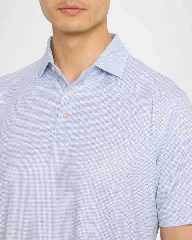 Peter Millar Men's Phoenix Performance Jersey Polo Shirt | Thumbnail 5 Peter Millar Men's Phoenix Performance Jersey Polo Shirt | Thumbnail 5