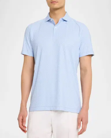 Peter Millar Men's Crown Crafted Mayfield Performance Jersey Polo Shirt | Thumbnail 3 Peter Millar Men's Crown Crafted Mayfield Performance Jersey Polo Shirt | Thumbnail 3