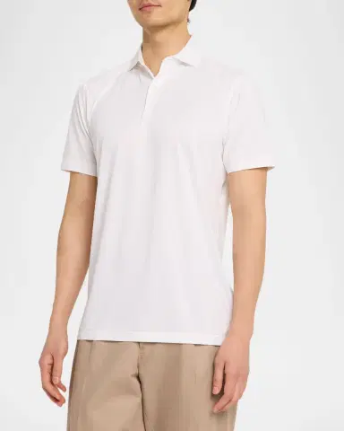 Peter Millar Men's Crown Crafted Empire Performance Jersey Polo Shirt | Thumbnail 3 Peter Millar Men's Crown Crafted Empire Performance Jersey Polo Shirt | Thumbnail 3