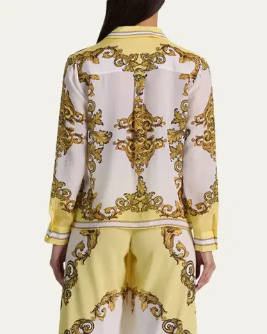 Alice + Olivia Willa Placket Top | Thumbnail 3 Alice + Olivia Willa Placket Top | Thumbnail 3