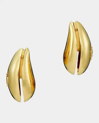 Tory Burch Wave Clip-On Earrings | Thumbnail 2 Tory Burch Wave Clip-On Earrings | Thumbnail 2