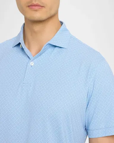 Peter Millar Men's Crown Crafted Granada Performance Jersey Polo Shirt | Thumbnail 5 Peter Millar Men's Crown Crafted Granada Performance Jersey Polo Shirt | Thumbnail 5