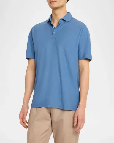 Peter Millar Men's Crown Crafted Cool Cotton Polo Shirt | Thumbnail 4 Peter Millar Men's Crown Crafted Cool Cotton Polo Shirt | Thumbnail 4