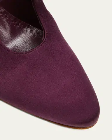 Manolo Blahnik Pigafa Satin Cutout Stiletto Pumps | Thumbnail 3 Manolo Blahnik Pigafa Satin Cutout Stiletto Pumps | Thumbnail 3