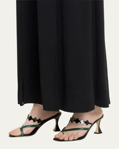 Manolo Blahnik Sulfahi Crisscross Mule Sandals | Thumbnail 2 Manolo Blahnik Sulfahi Crisscross Mule Sandals | Thumbnail 2