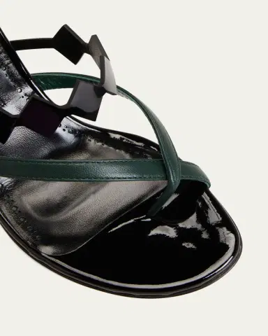 Manolo Blahnik Sulfahi Crisscross Mule Sandals | Thumbnail 5 Manolo Blahnik Sulfahi Crisscross Mule Sandals | Thumbnail 5