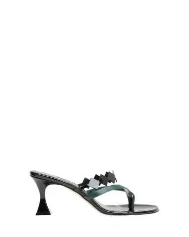Manolo Blahnik Sulfahi Crisscross Mule Sandals | Thumbnail 1 Manolo Blahnik Sulfahi Crisscross Mule Sandals | Thumbnail 1