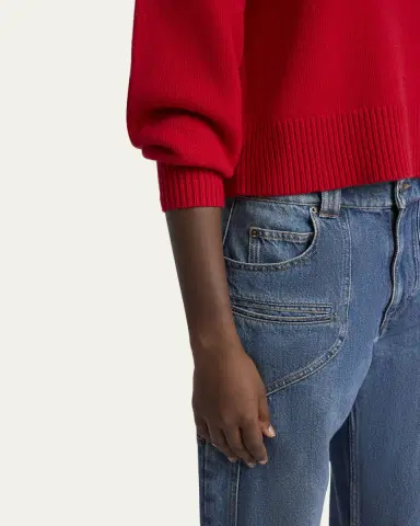 Isabel Marant Leandra Wool Cashmere Sweater | Thumbnail 5 Isabel Marant Leandra Wool Cashmere Sweater | Thumbnail 5