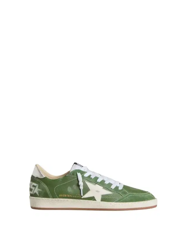 Men 's Ball Star Leather and Nylon Low-Top Sneakers Men 's Ball Star Leather and Nylon Low-Top Sneakers