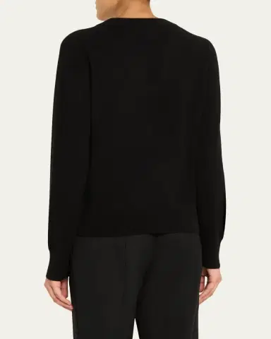 Dries Van Noten Tinker Embellished Cashmere Sweater | Thumbnail 3 Dries Van Noten Tinker Embellished Cashmere Sweater | Thumbnail 3