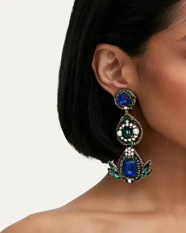 Ranjana Khan The Amelia Statement Earrings | Thumbnail 2 Ranjana Khan The Amelia Statement Earrings | Thumbnail 2